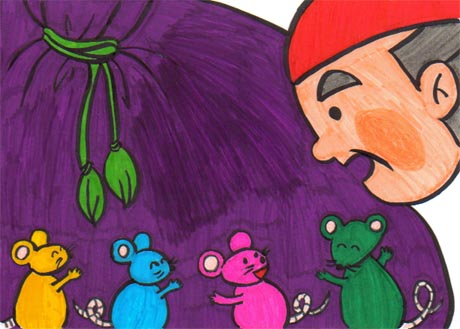 ����������Ɍ������āA�܂������߂�l�Y�~����