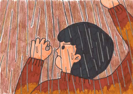 �J�̒���؂ɓo���Ă����Ƃ���