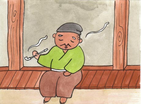 ���~�̉����ŁA�̂�т�^�o�R���z���Ď������ނ�������