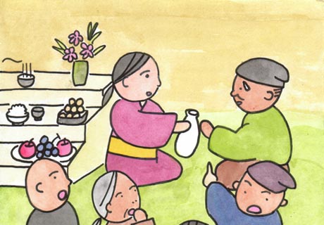 ���d�ɋ�����ꂽ��y���A��������������ɓn���ނ��߁A�����V�����Ƒ��A�q