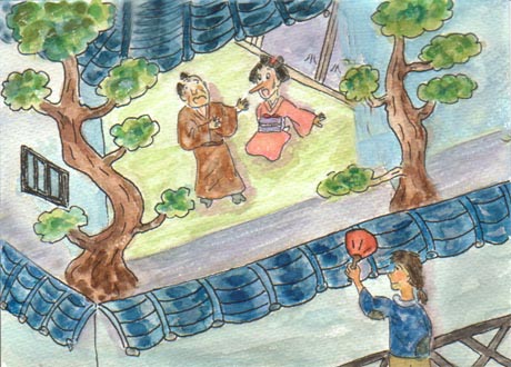 ���̊O�ł�����ł������^���A���~�̍��~�ŕ@���L�тċ������A���e