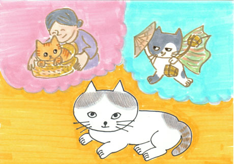 �Օ��l�R�Ɣ����l�R�̂��Ƃ��l����^�}�l�R