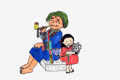 The Grand Mother and the Youthful Rascals(A Folktale about the origins of the Ami tribe in Taiwan)