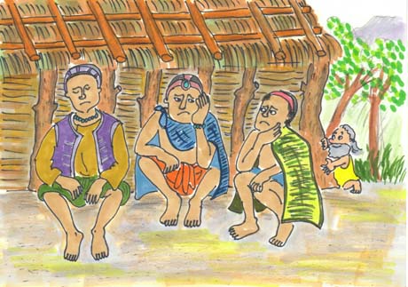 �܂��������ȑ��l���b�������Ă���A�����������ĕ����Ă���^�A�C