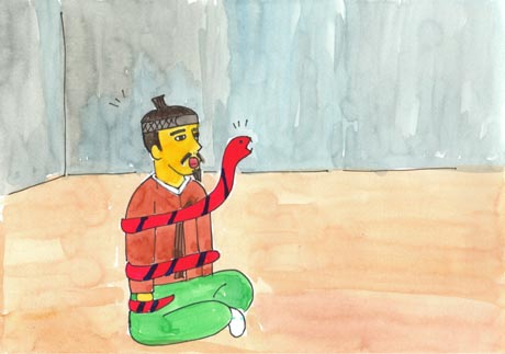 ���̉��ɋ����w�r�Ǝm�l