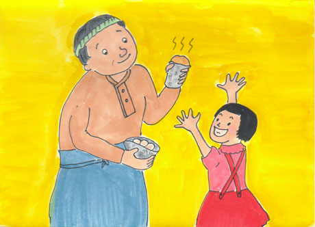 �A�c�A�c�̃R���b�P�����炢��ԃT�L�����