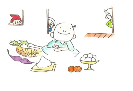 �I���}�v�̉Ƃ��̂������l�A��y�������I���}�v�B��y������鑺�l������