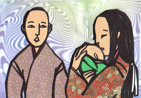 �Ԃ�V������ė����Ă��鈣�������Ȃ��A�����ڂ肷��F��