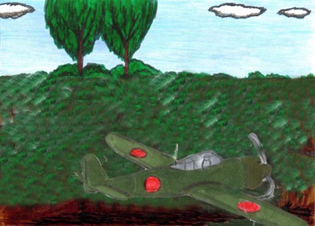 �y��ɂԂ����Ă����s�@